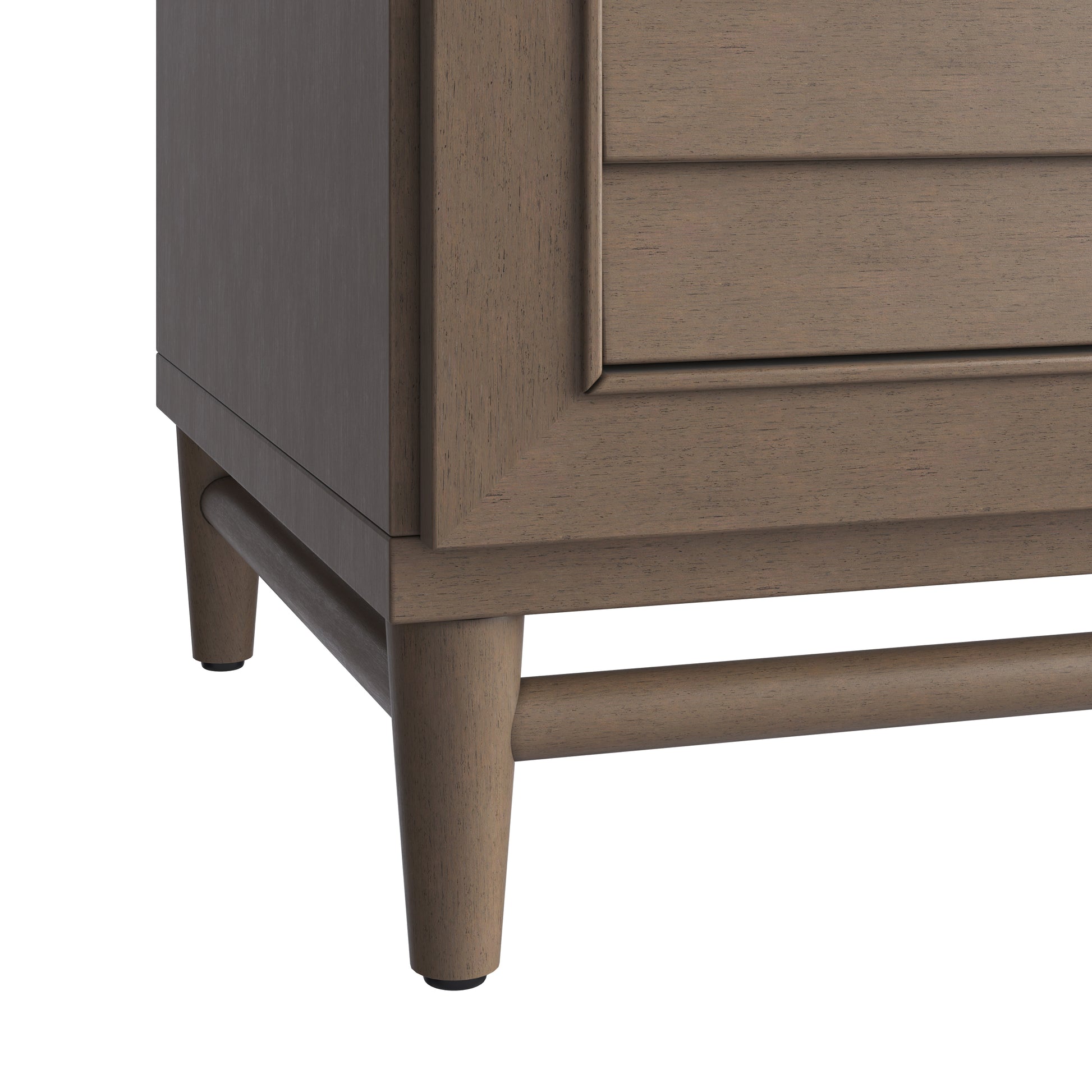 Renovate for Less Atlanta Portland 48" Single Vanity Cabinet, Whitewashed Walnut
