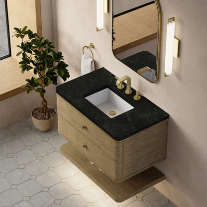 Allamari 36" Single Vanity, Dune Mist w/ 3 CM Phantome Eclos Top