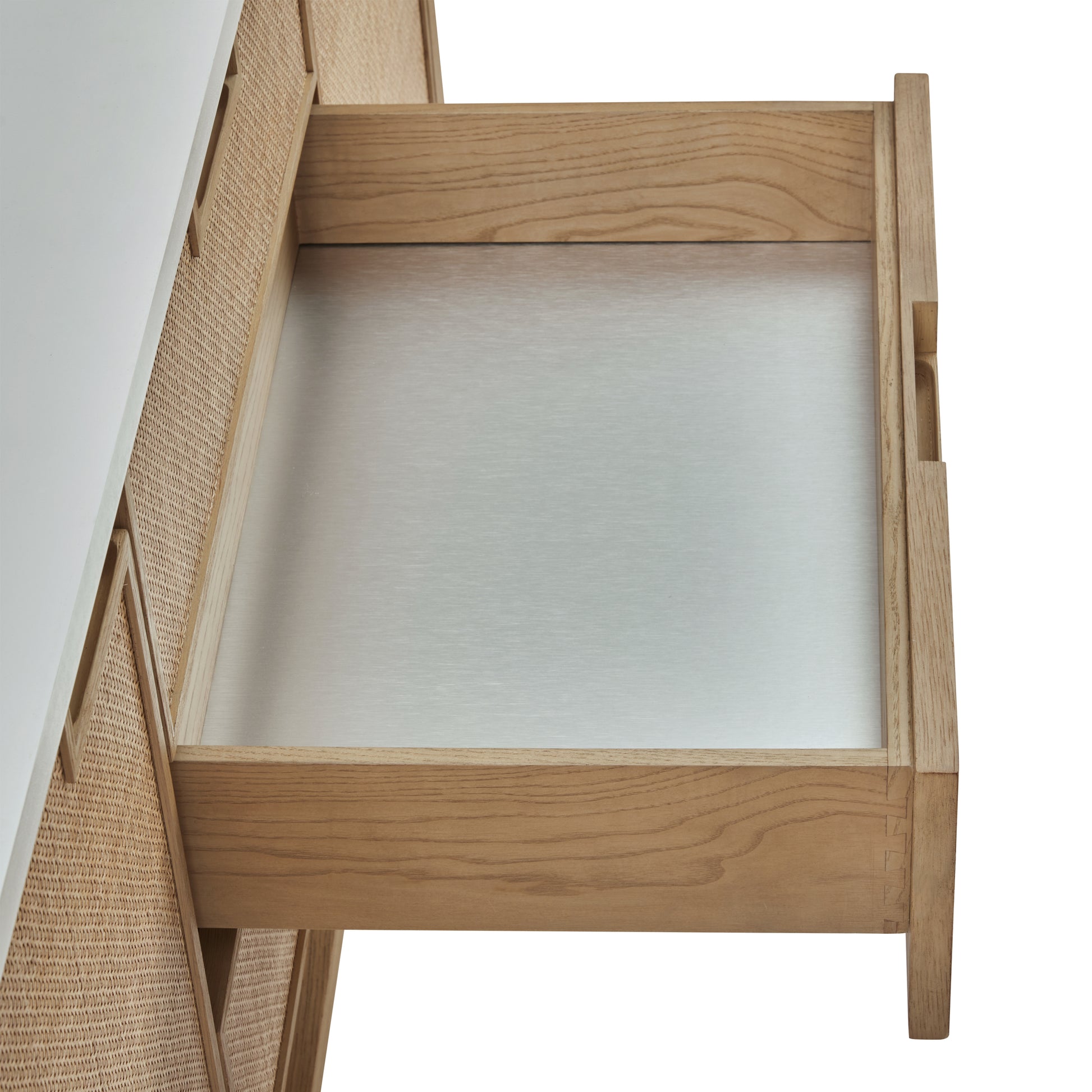 Renovate for Less Atlanta Solene 72" Double Vanity, Seaside Oak, w/ 3 CM Parisien Bleu Quartz Top