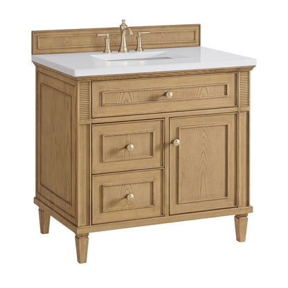 Renovate for Less Atlanta Lorelai 36" Single Vanity, Light Natural Oak