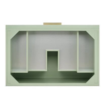 Emmeline 36" Single Vanity, Pistachio w/ 3 CM Eternal Jasmine Pearl Top