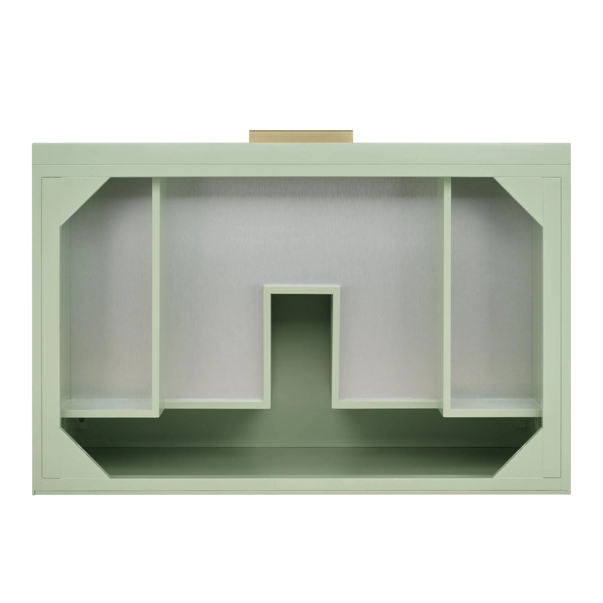 Emmeline 36" Single Vanity, Pistachio w/ 3 CM White Zeus Top
