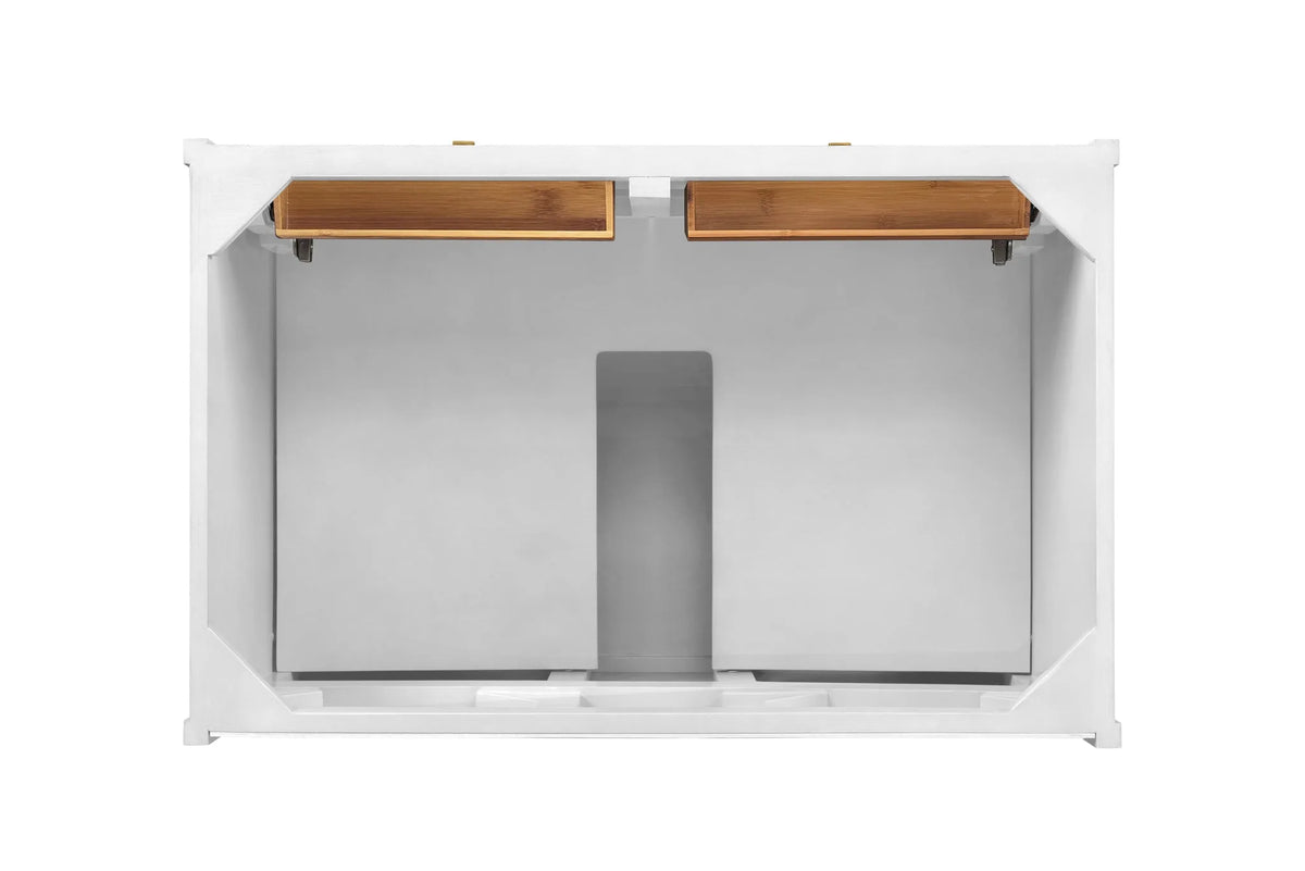 Chicago 36" Single Vanity, Glossy White, w/ 3 CM Lime Delight Silestone® Top