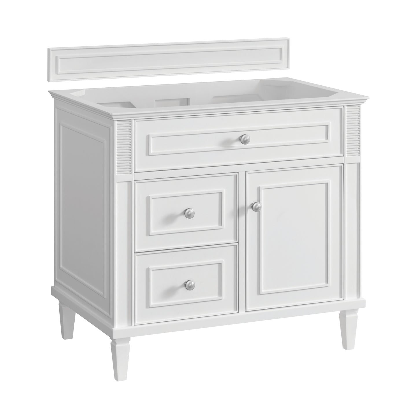 Renovate for Less Atlanta Lorelai 36" Single Vanity, Bright White