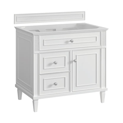 Renovate for Less Atlanta Lorelai 36" Single Vanity, Bright White