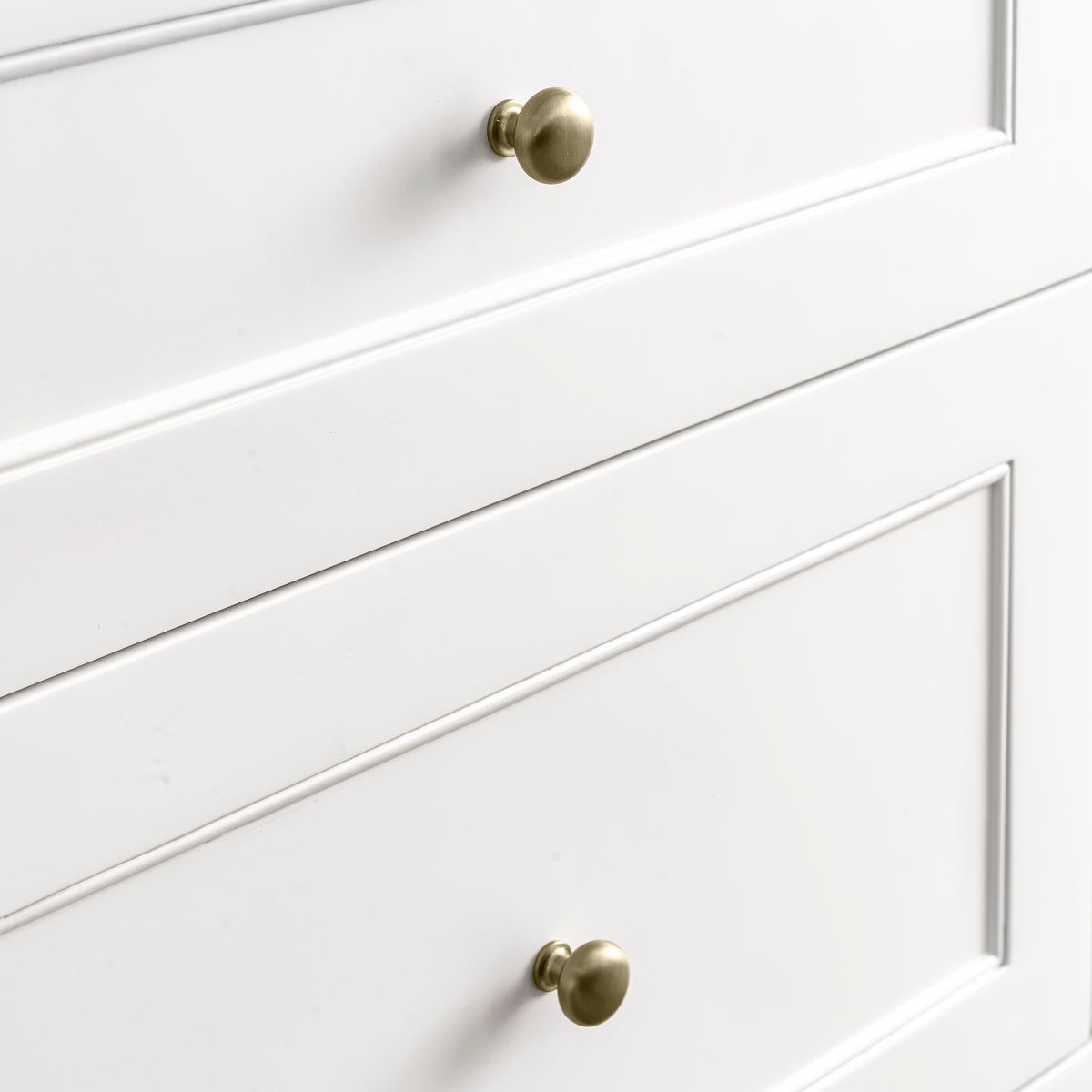Renovate for Less Atlanta Breckenridge 36" Single Vanity, Bright White w/ 3 CM Victorian Silver Top