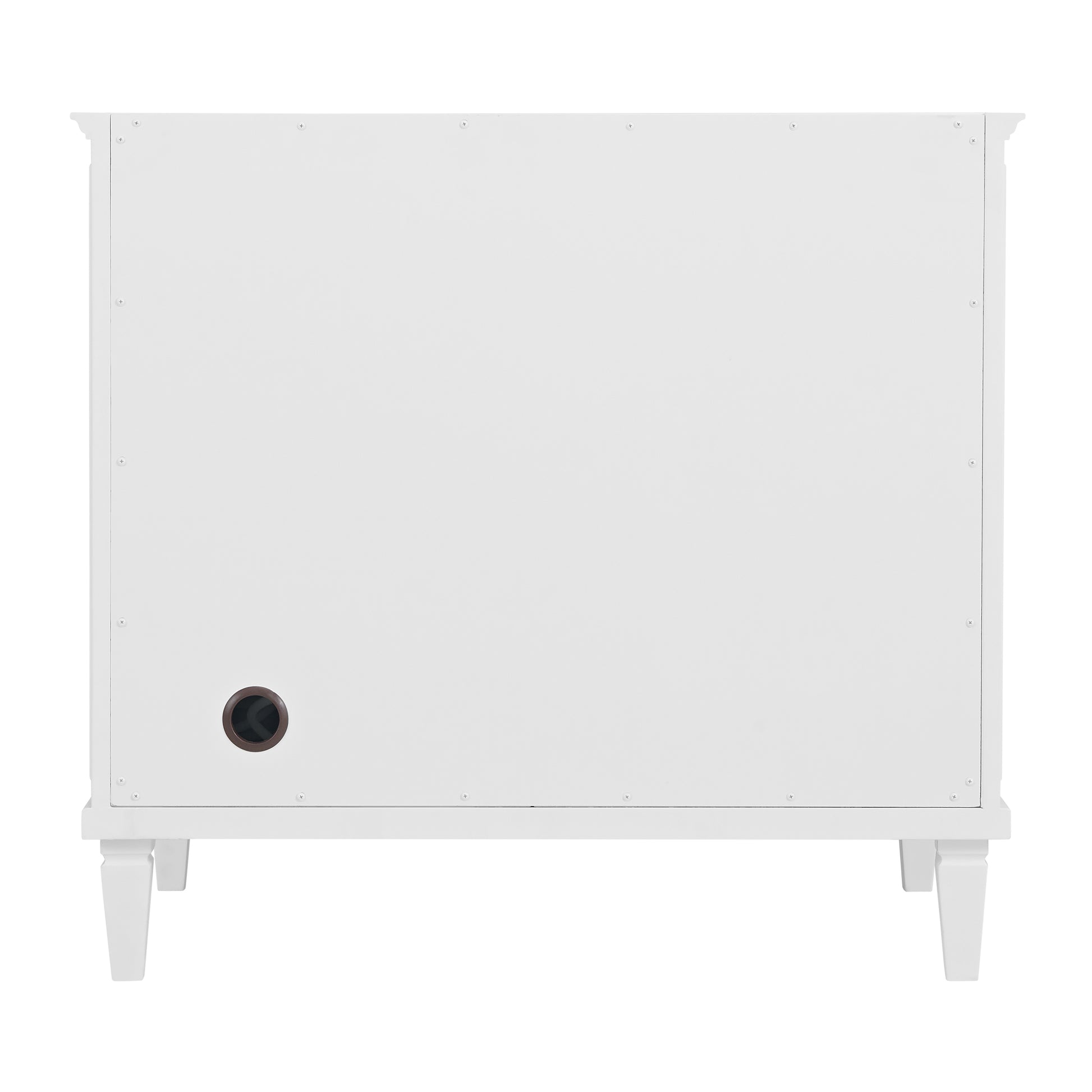 Renovate for Less Atlanta Lorelai 36" Single Vanity, Bright White, w/ 3 CM Tajnar Eclos Top