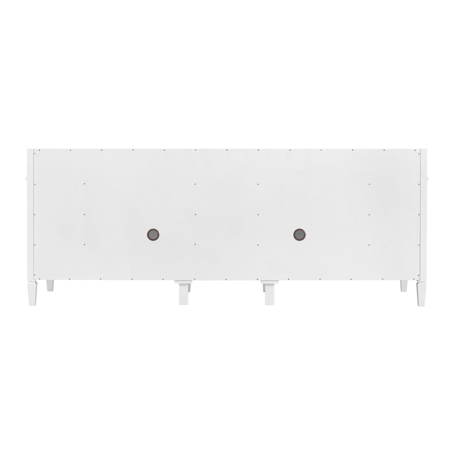 Renovate for Less Atlanta Brittany 84" Double Vanity, Bright White