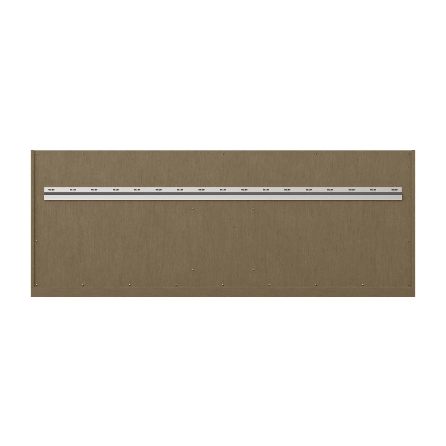 Renovate for Less Atlanta Chicago 72" Double Vanity, Walnut Whisper, w/ 3 CM Phantome Eclos Top
