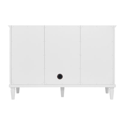 Renovate for Less Atlanta Myrrin 48" Single Vanity, Bright White, w/ 3 CM Phantome Eclos Top