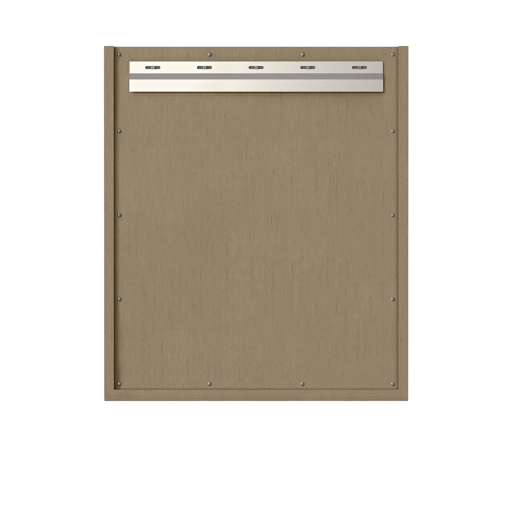Renovate for Less Atlanta Chianti 24" Single Cabinet, Walnut Whisper, Champagne Brass