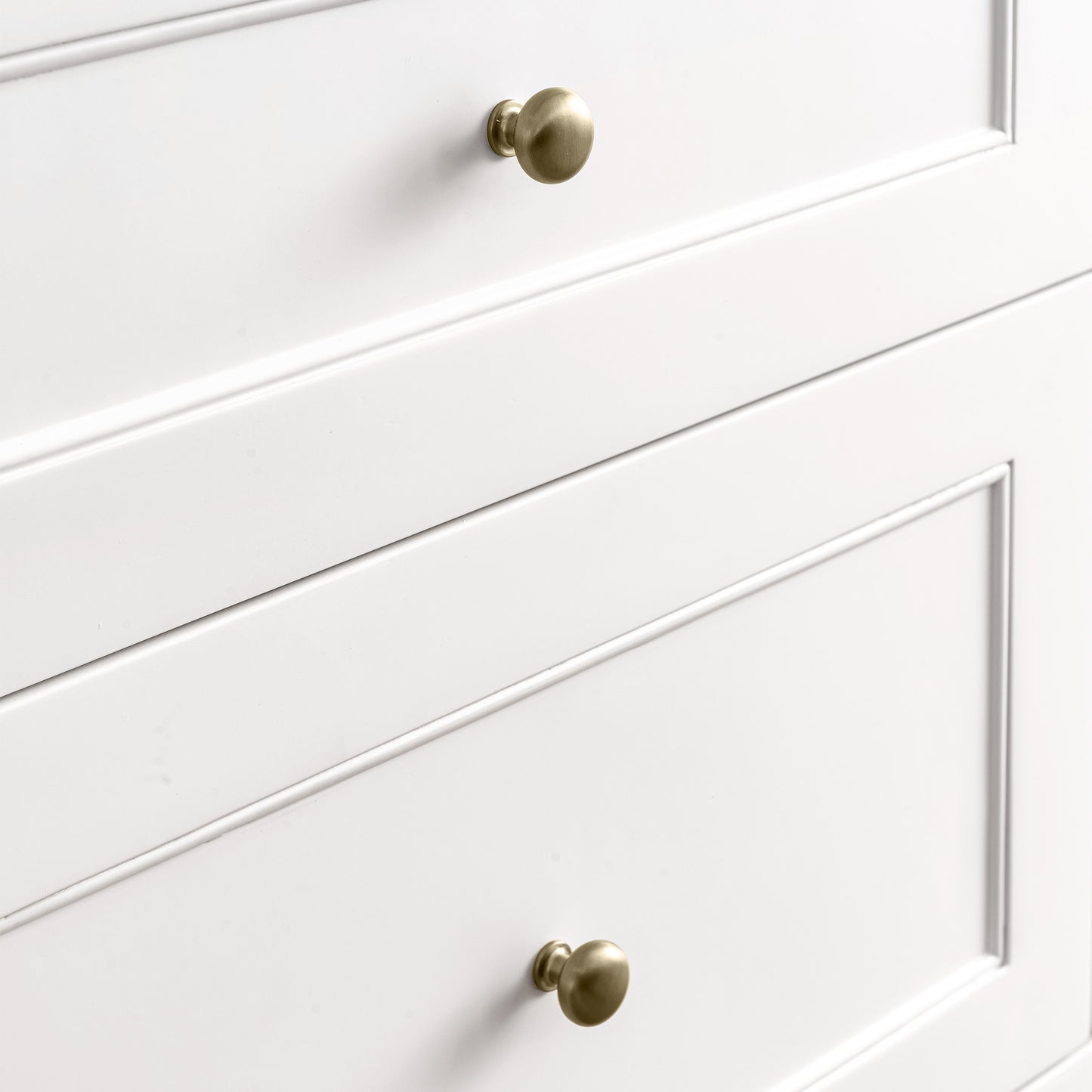 Renovate for Less Atlanta Breckenridge 30" Single Vanity, Bright White w/ 3 CM White Zeus Top