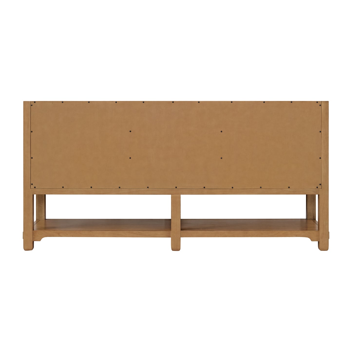 Renovate for Less Atlanta Malibu 72" Double Vanity Cabinet, Amber Birch
