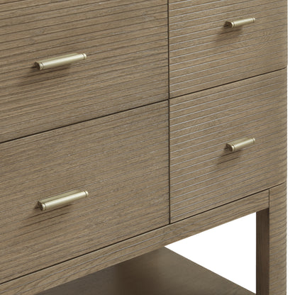 Renovate for Less Atlanta Lucian 48" Single Vanity, Pebble Oak