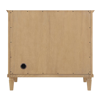 Lorelai 36" Single Vanity, Light Natural Oak w/ 3 CM Victorian Silver Silestone Top