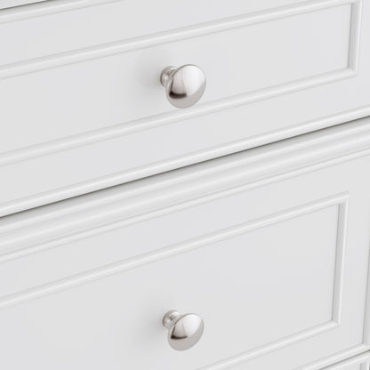 Renovate for Less Atlanta Bristol 48" Single Vanity, Bright White, w/ 3 CM Tajnar Eclos Top
