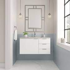 Brenlyn 36" Vanity in Glossy White