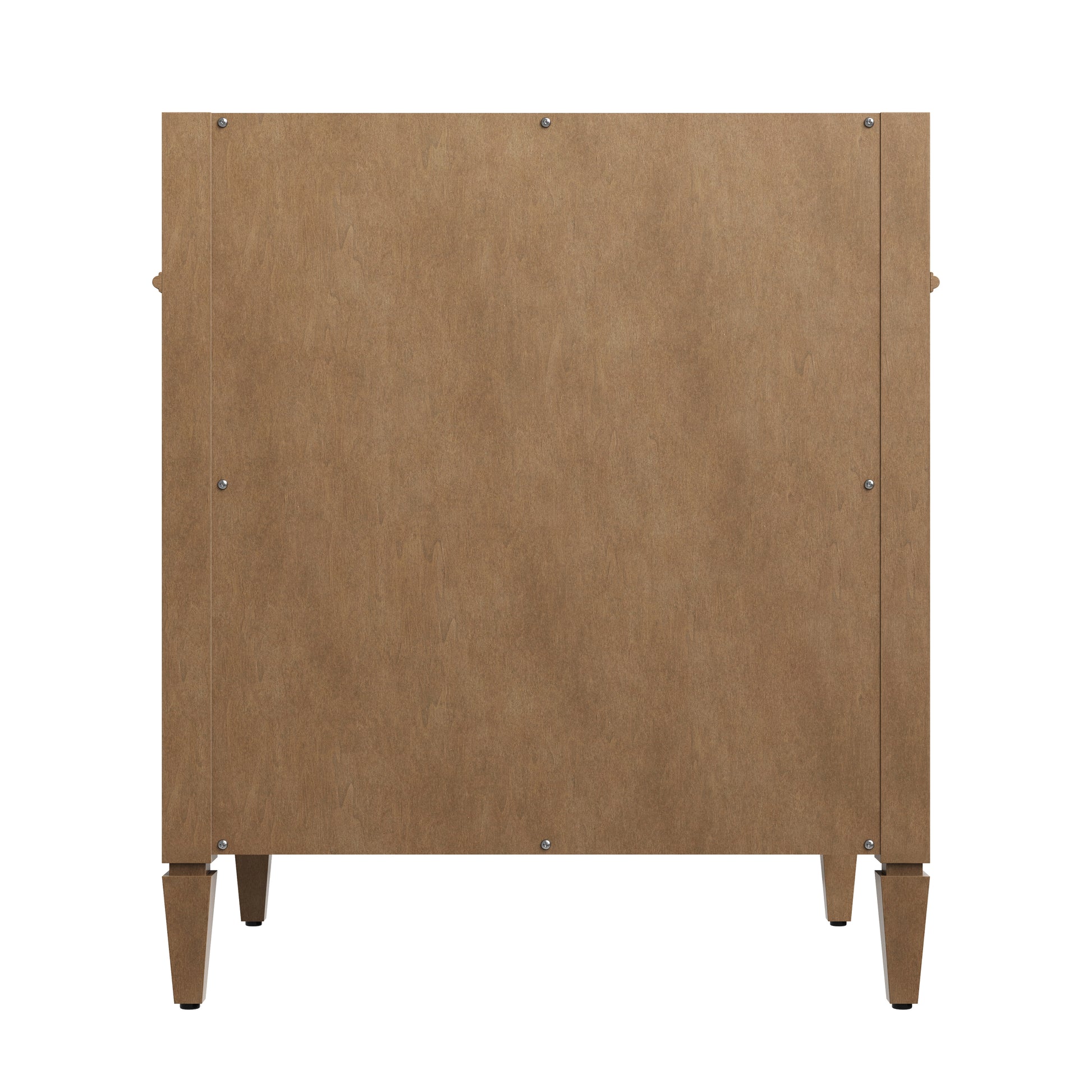Renovate for Less Atlanta Brittany 30" Single Vanity, Pecan w/ 3 CM Phantome Eclos Top