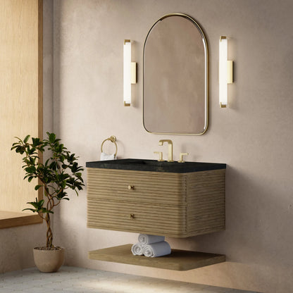 Allamari 36" Single Vanity, Dune Mist w/ 3 CM Phantome Eclos Top
