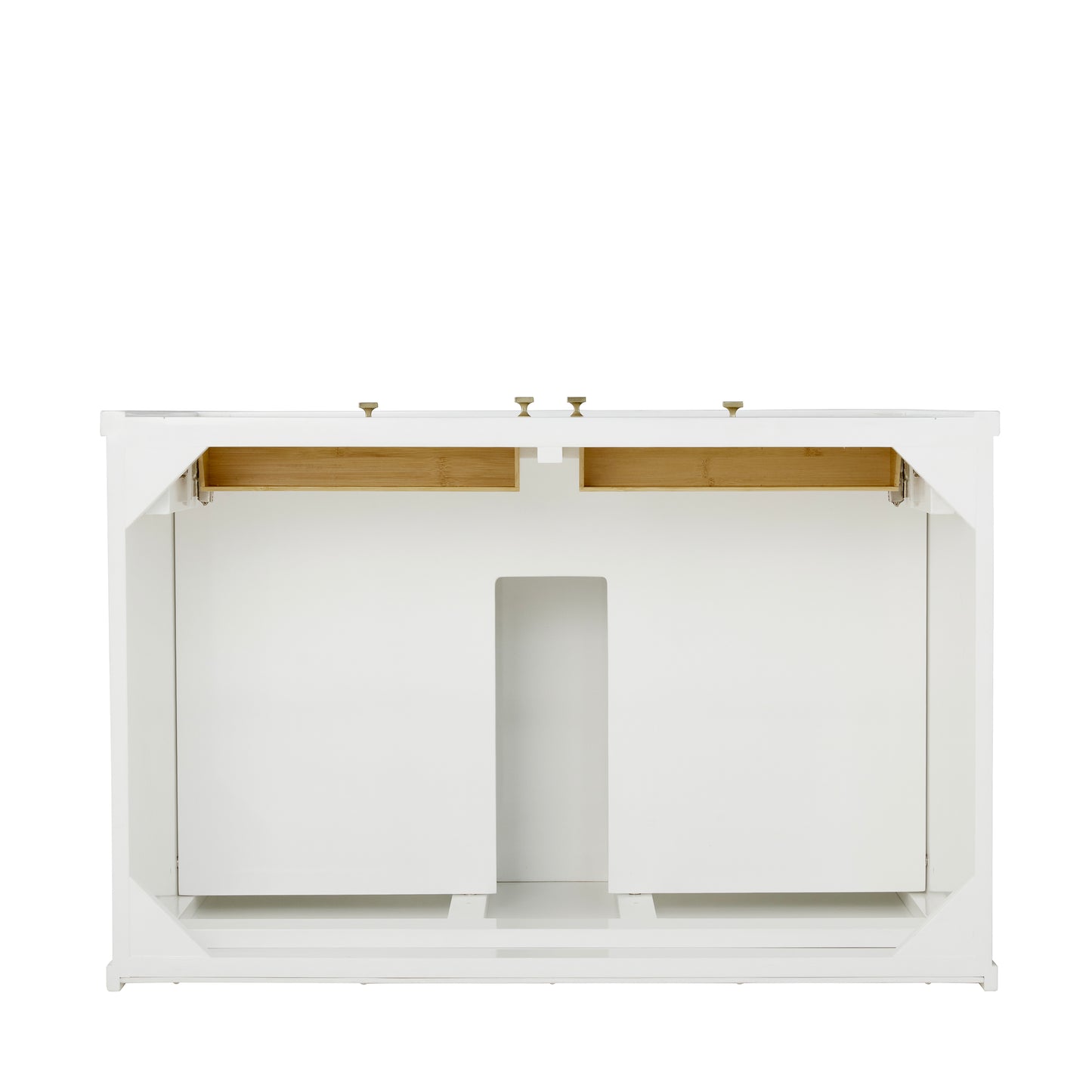 Renovate for Less Atlanta Chicago 36" Single Vanity, Glossy White, w/ 3 CM Phantome Eclos Top