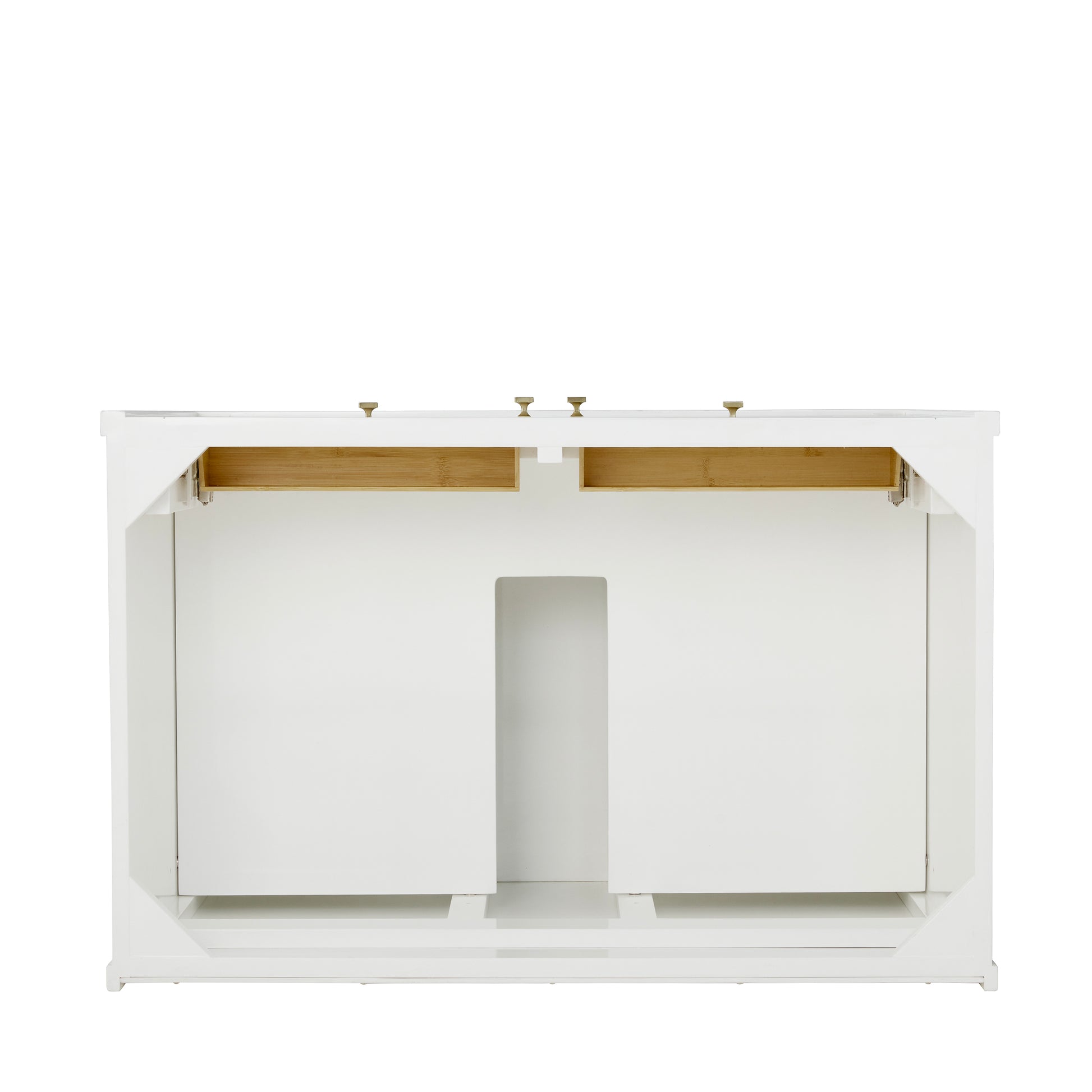 Renovate for Less Atlanta Chicago 36" Single Vanity, Glossy White, w/ 3 CM Phantome Eclos Top