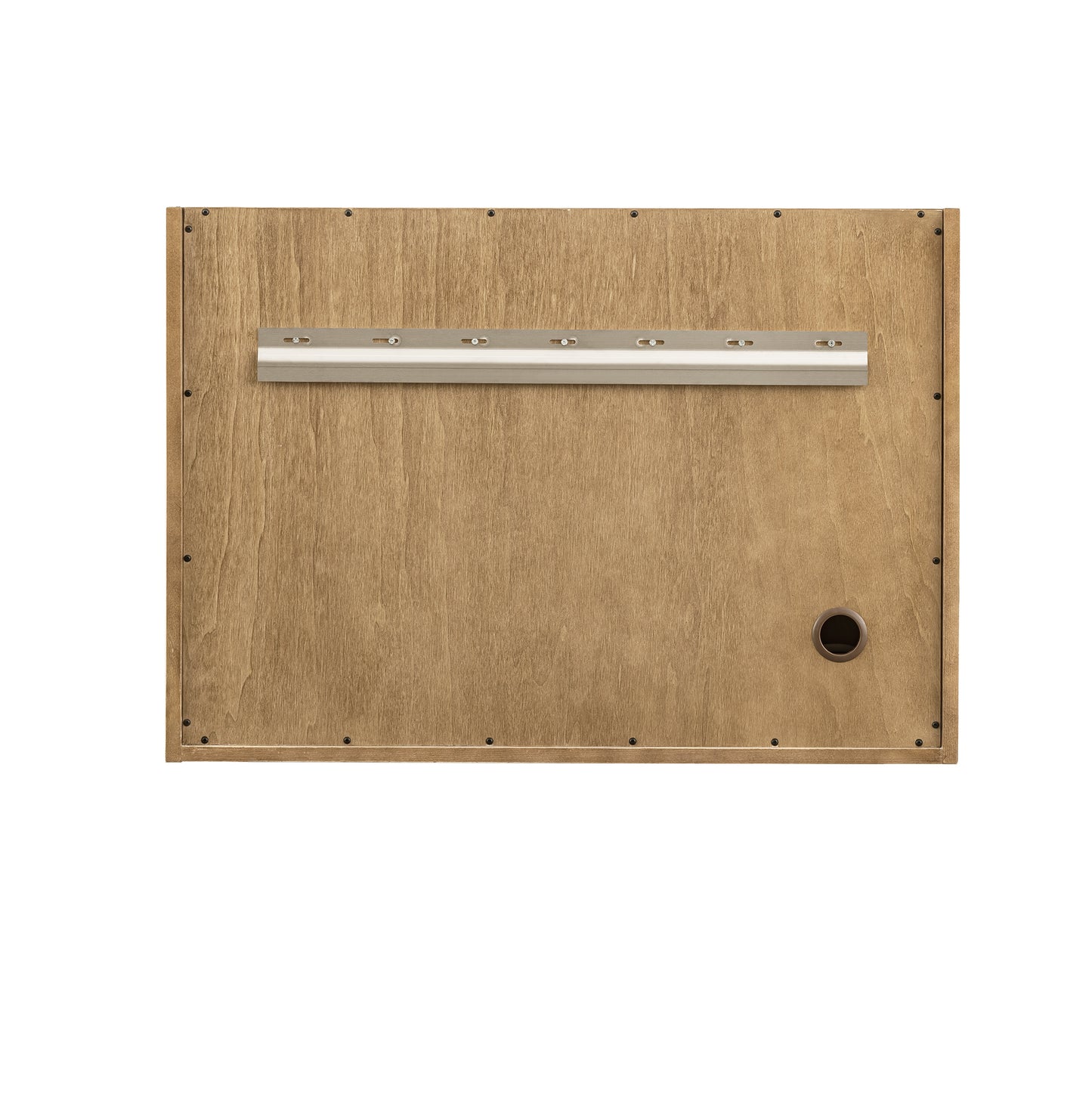 Renovate for Less Atlanta Laurent 36" Single Vanity, Light Natural Oak w/ 3 CM White Zeus Top