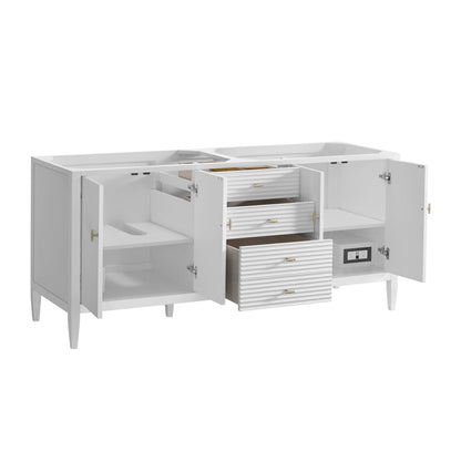 Myrrin 72" Vanity, Bright White