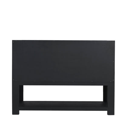 Renovate for Less Atlanta Lucian 48" Single Vanity, Carbon Oak