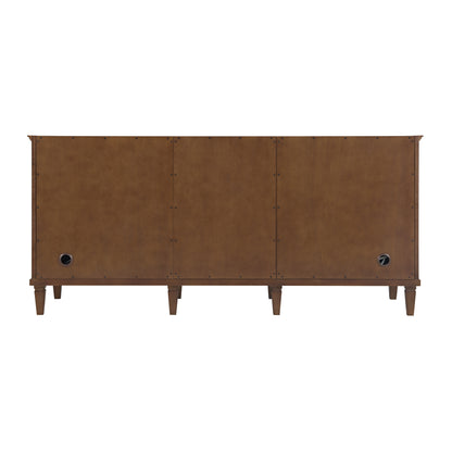 Renovate for Less Atlanta Lorelai 72"Double Vanity, Mid-Century Walnut