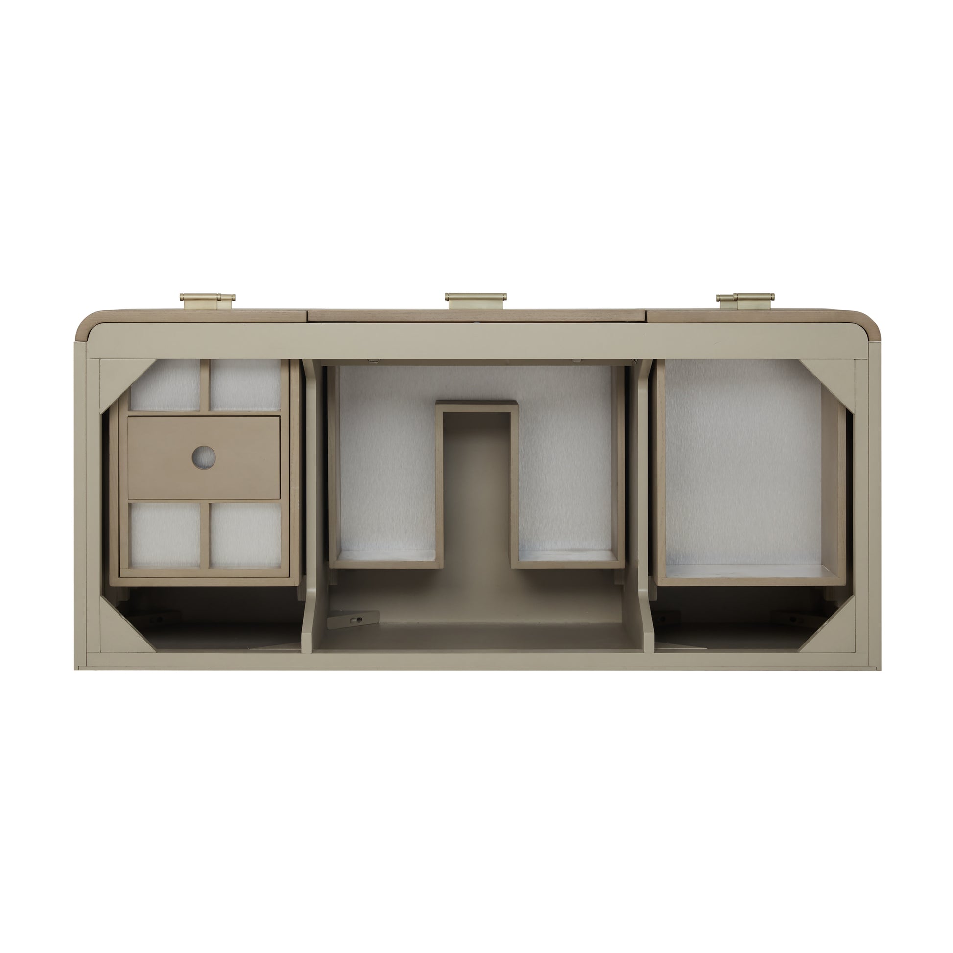 Renovate for Less Atlanta Lucian 48" Single Vanity, Pebble Oak
