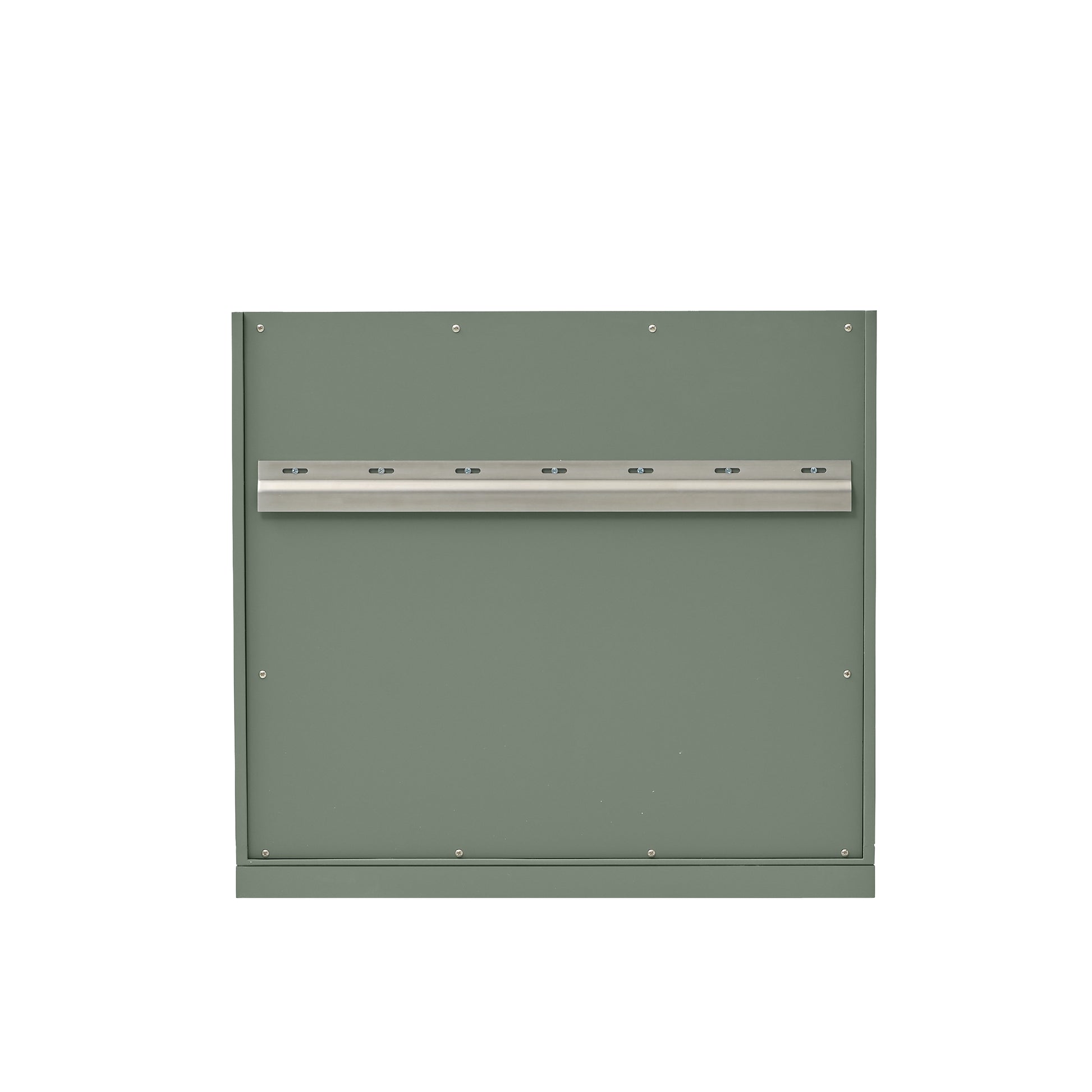 Renovate for Less Atlanta Chicago 30" Single Vanity, Smokey Celadon, w/ 3 CM Charcoal Soapstone Silestone® Top