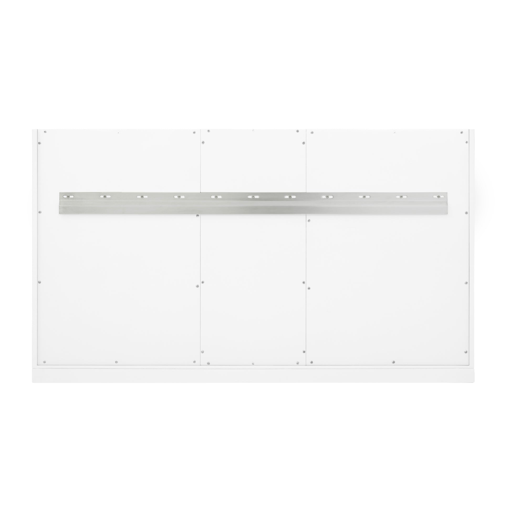 Renovate for Less Atlanta Chicago 48" Single Vanity, Glossy White, w/ 3 CM Tajnar Eclos Top w/FreePower Wireless Charger