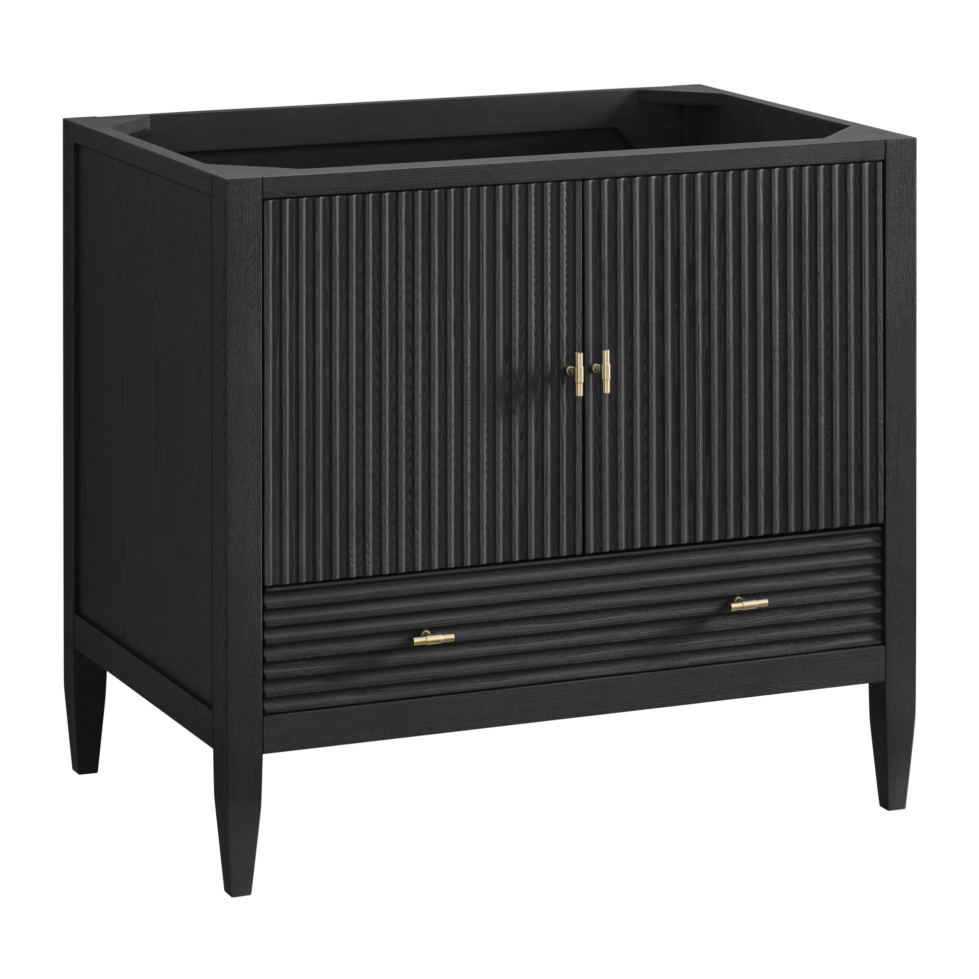 Renovate for Less Atlanta Myrrin 36" Vanity, Carbon Oak