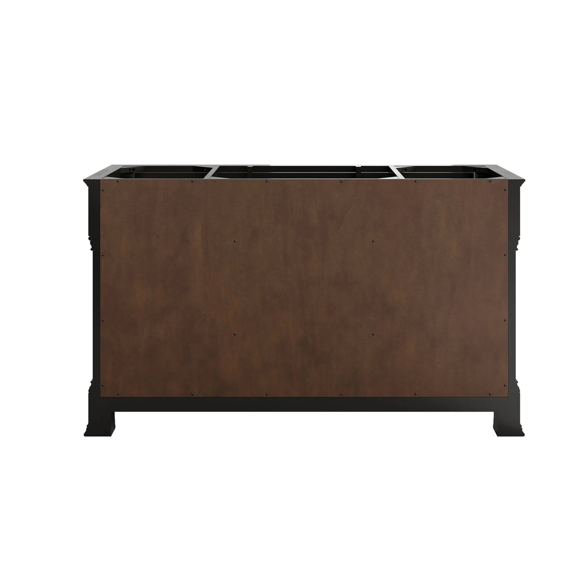 Brookfield 60" Single Vanity, Black Onyx w/ 3 CM Parisien Bleu Silestone Top w/ FreePower Wireless Charger