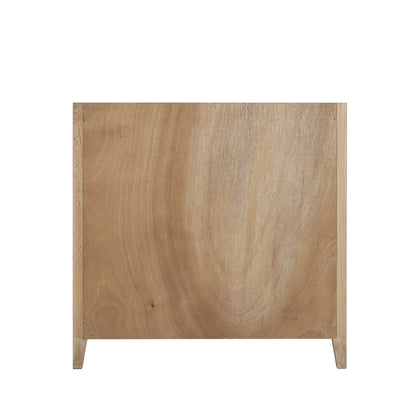 Renovate for Less Atlanta Celeste 36" Single Vanity, Sunwashed Oak with Embossed Shagreen, w/ 3 CM Phantome Eclos Top