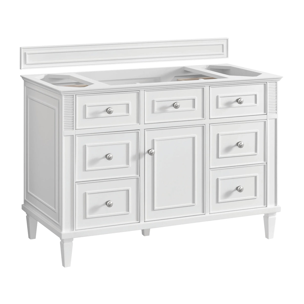 Lorelai 48" Single Vanity, Bright White