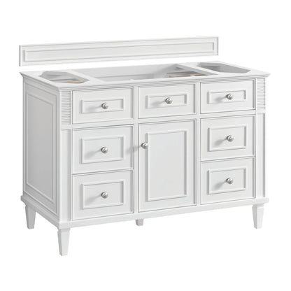 Lorelai 48" Single Vanity, Bright White