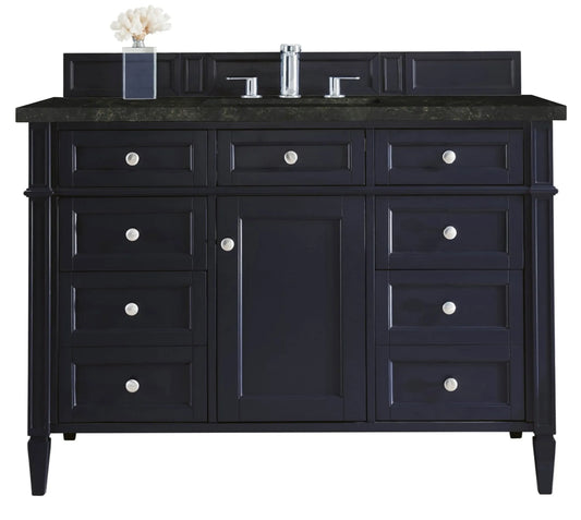 Brittany 48" Single Vanity, Victory Blue, w/ 3 CM Phantome Eclos Top