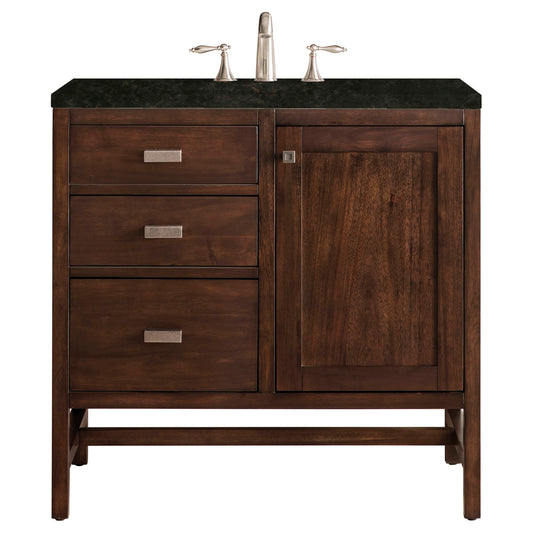 Addison 36" Single Vanity, Mid-Century Acacia, w/ 3 CM Phantome Eclos Top