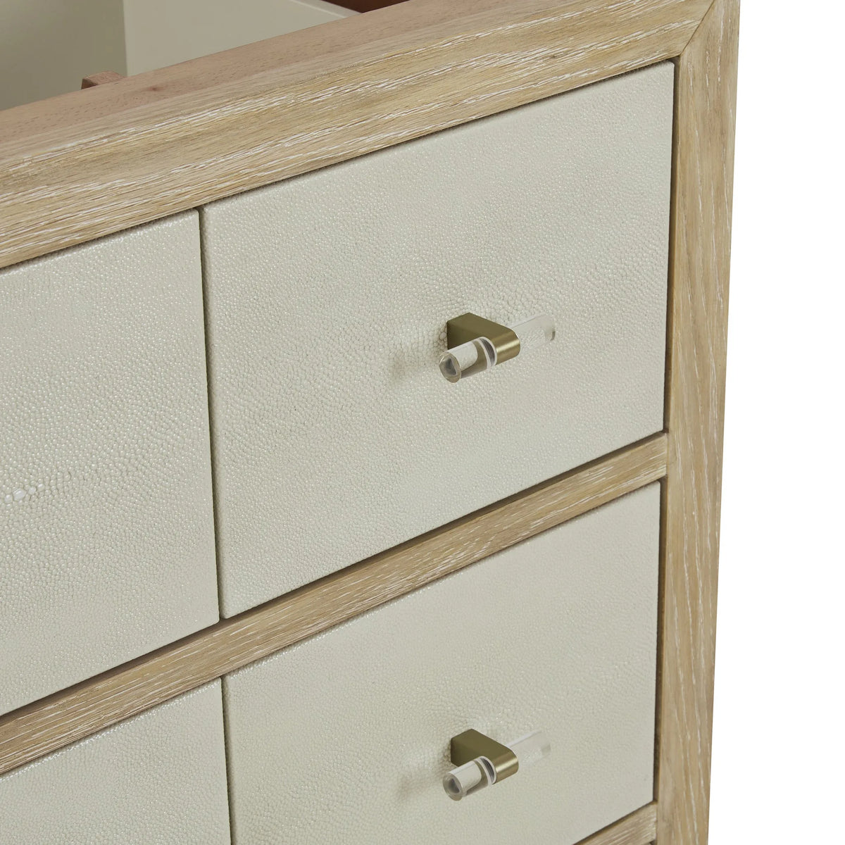 Celeste 48" Single Vanity, Sunwashed Oak with Embossed Shagreen