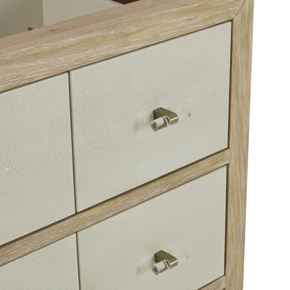 Celeste 48" Single Vanity, Sunwashed Oak with Embossed Shagreen, w/ 3 CM Tajnar Eclos Top w/FreePower Wireless Charger