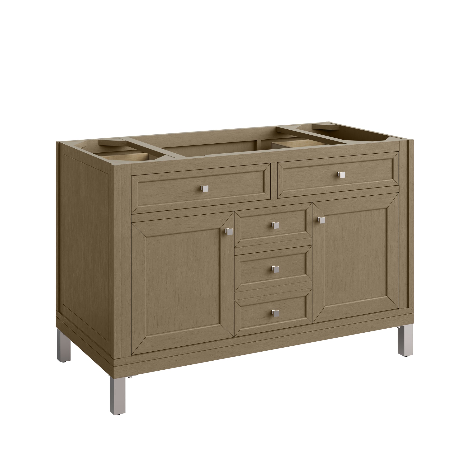 Renovate for Less Atlanta Chicago 48" Single Vanity, Walnut Whisper