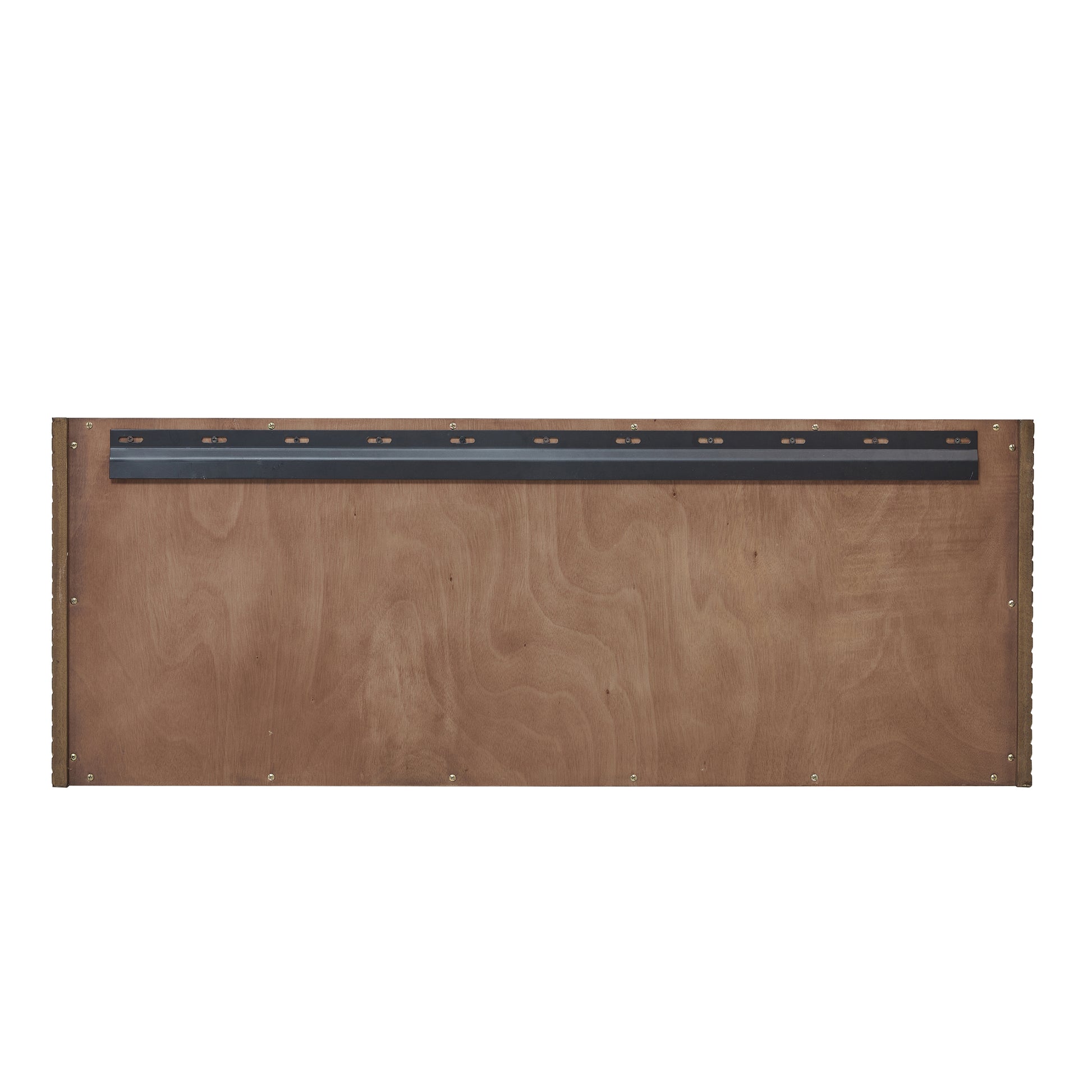 Renovate for Less Atlanta Marcello 48" Single Vanity, Chestnut w/ 3 CM Ethereal Noctis Silestone Top