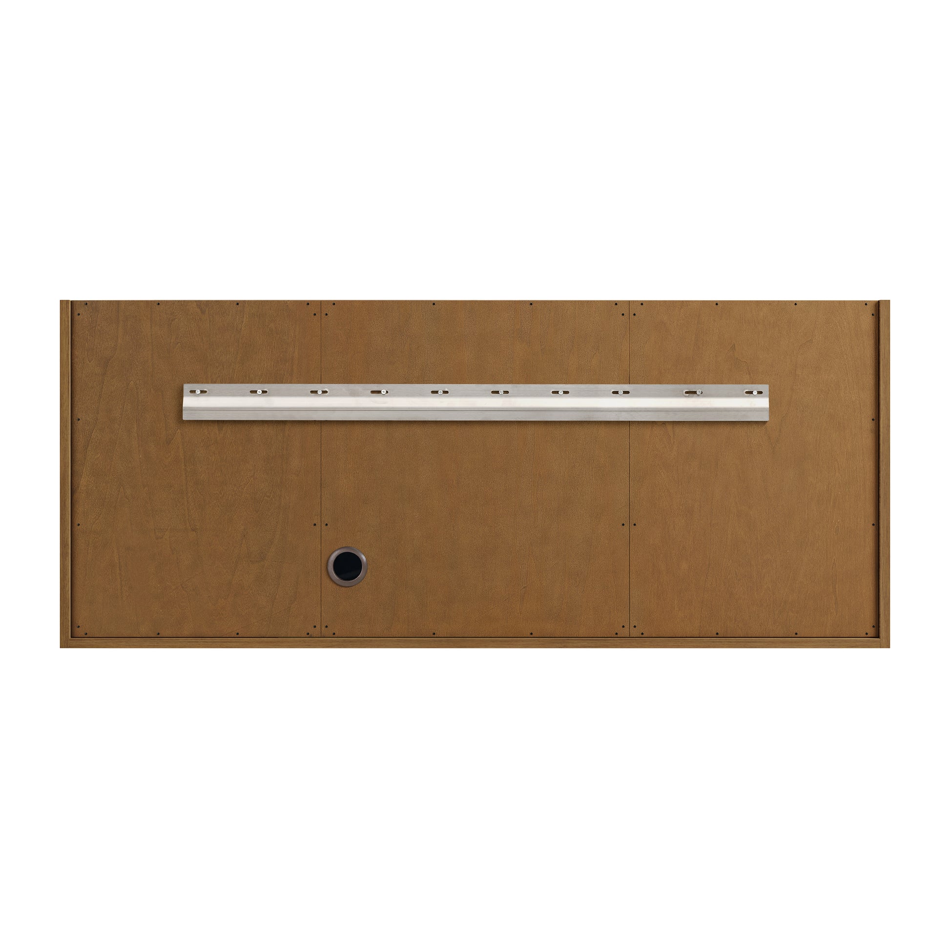 Renovate for Less Atlanta Laurent 60" Single Vanity, Honey Oak w/ 3 CM Parisien Bleu Silestone Top