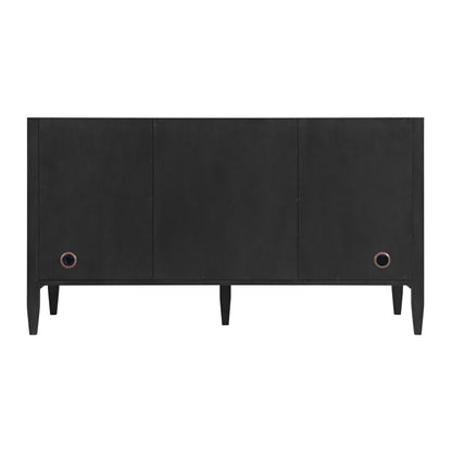 Renovate for Less Atlanta Myrrin 60" Double Vanity, Carbon Oak