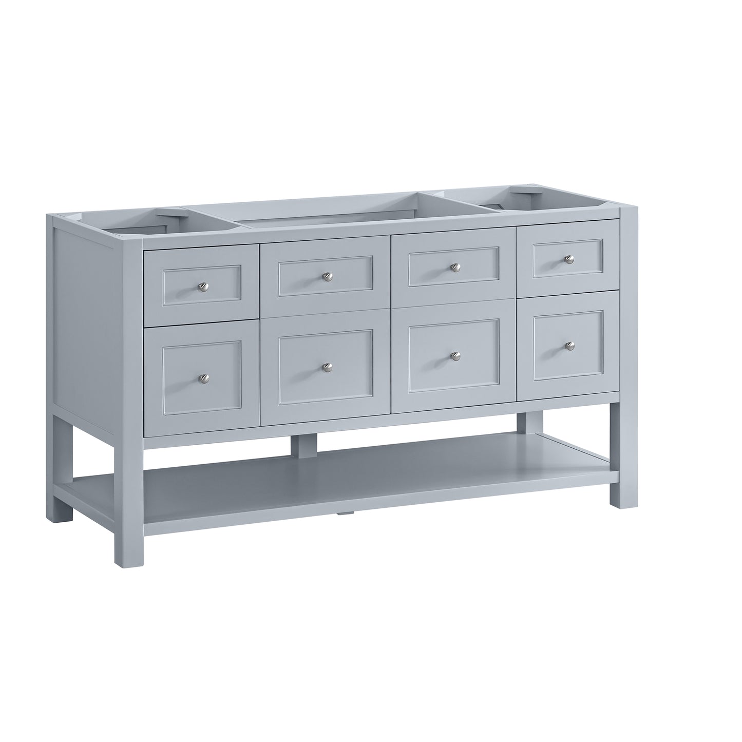 Renovate for Less Atlanta Breckenridge 60" Single Vanity, Serenity Blue