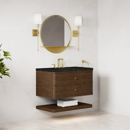 Allamari 36" Single Vanity, Sable w/ 3 CM Phantome Eclos Top