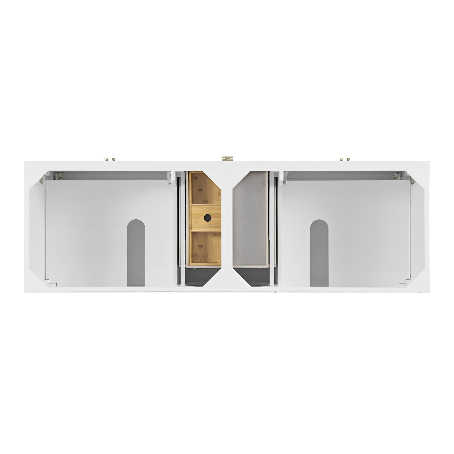 Renovate for Less Atlanta Myrrin 72" Vanity, Bright White