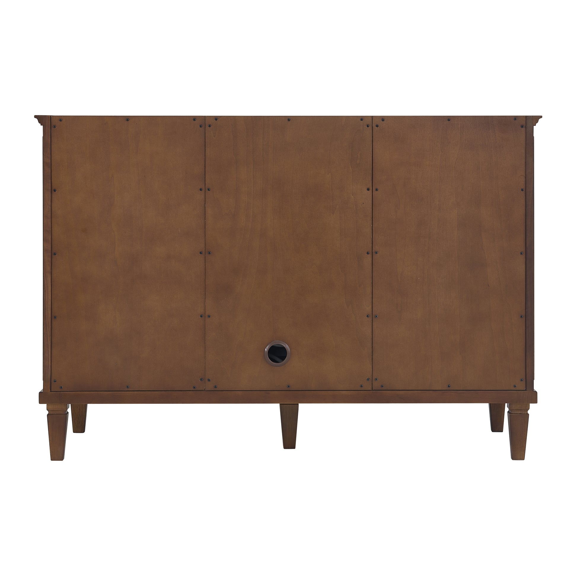 Renovate for Less Atlanta Lorelai 48" Single Vanity, Mid-Century Walnut w/ 3 CM Lime Delight Silestone Top