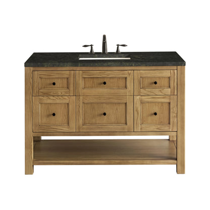 Breckenridge 48" Single Vanity, Light Natural Oak, w/ 3 CM Phantome Eclos Top